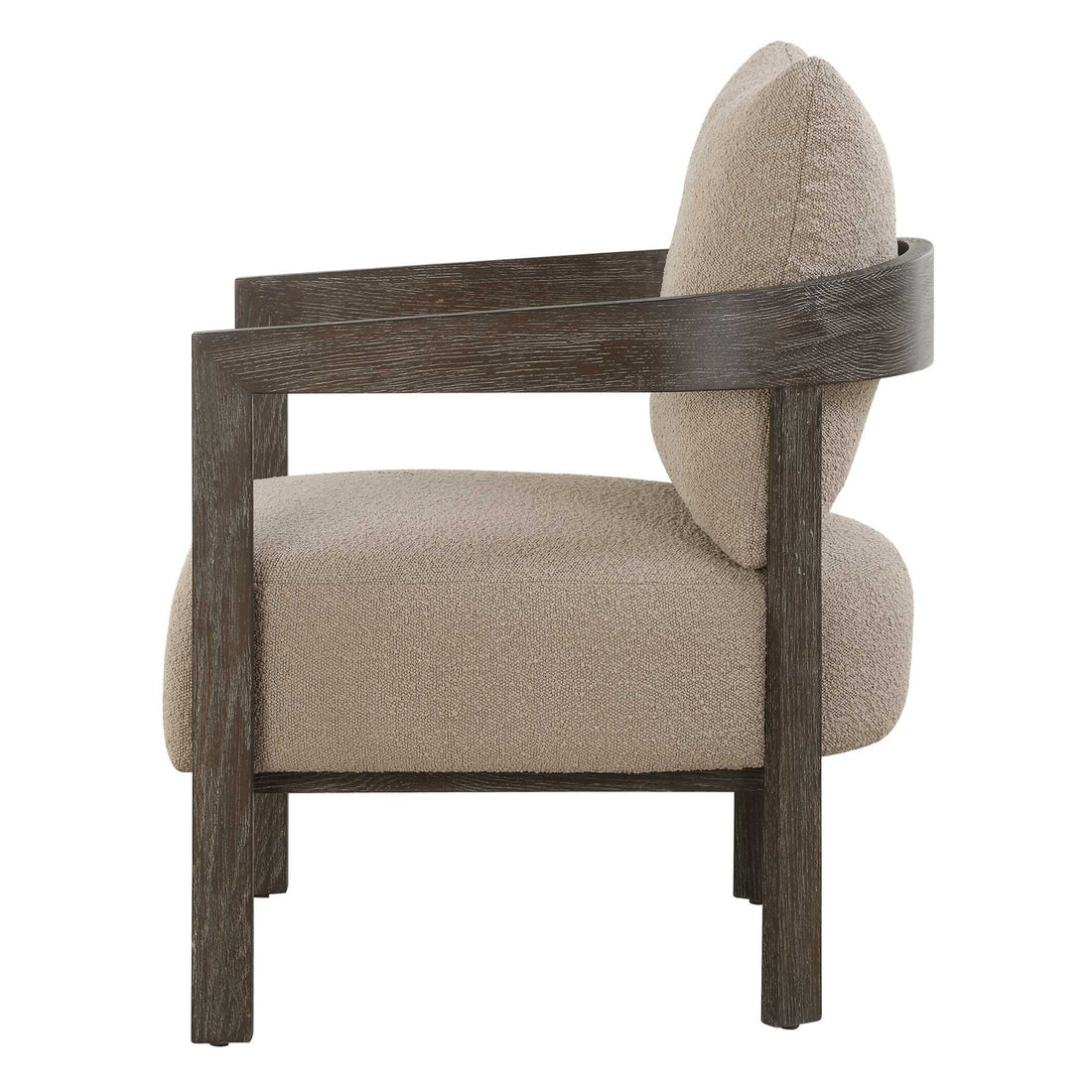 UTTERMOST SIENNA SAND FABRIC ACCENT CHAIR - Lounge