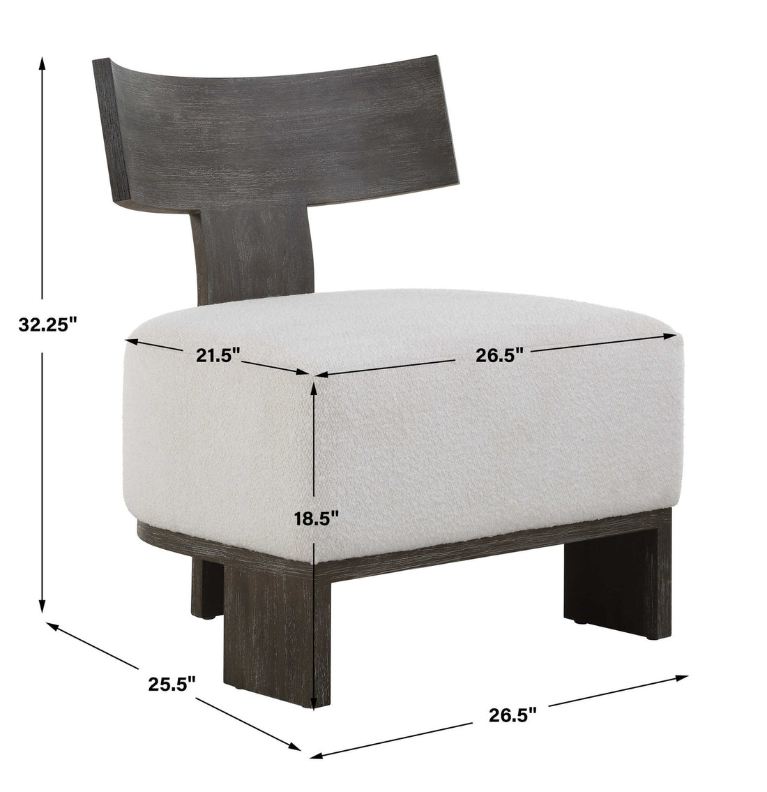 UTTERMOST FINLAY ACCENT CHAIR - Lounge