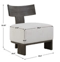 UTTERMOST FINLAY ACCENT CHAIR - Lounge