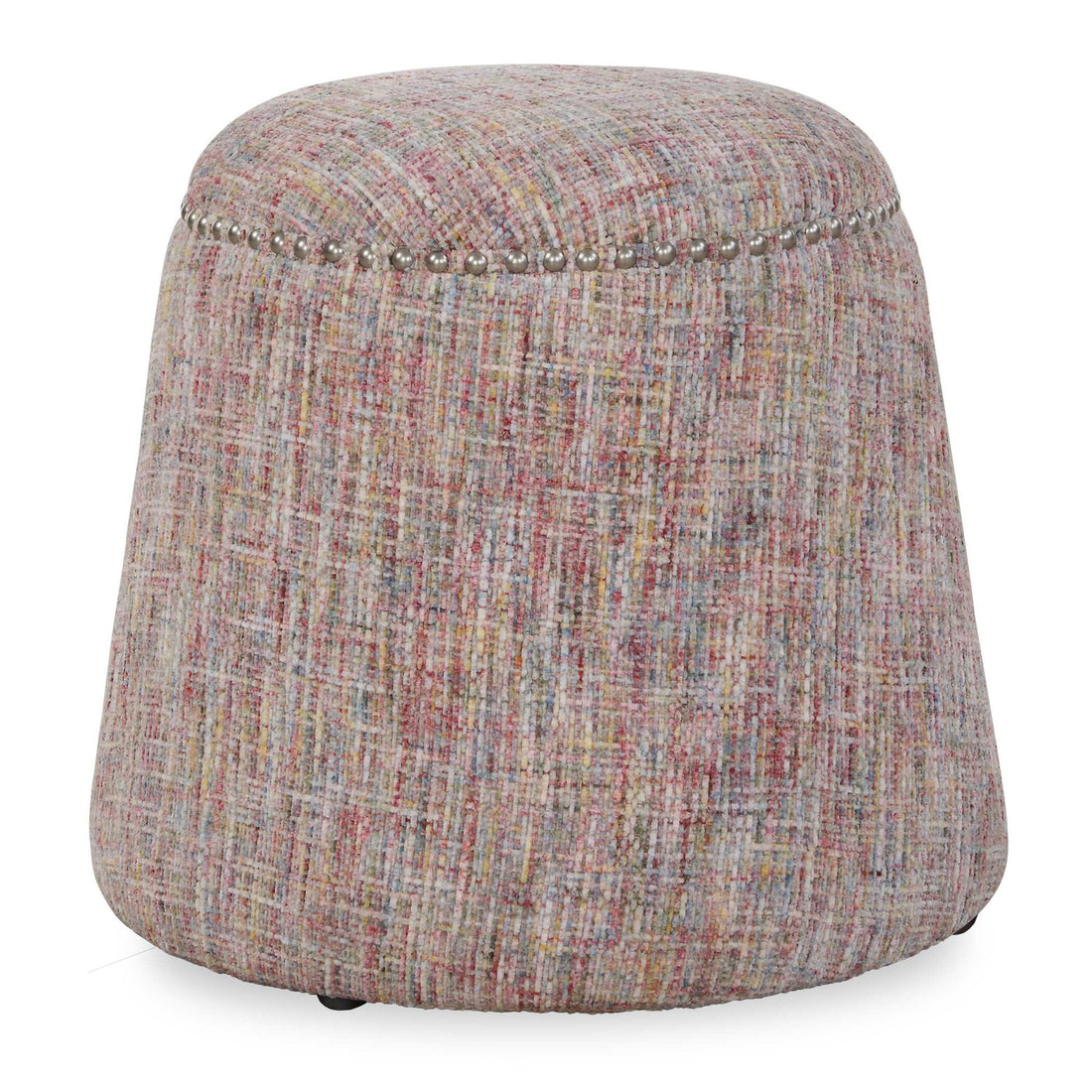 UTTERMOST GUMDROP CONFETTI CHENILLE OTTOMAN - Benches, Ottoman, Stools