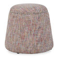 UTTERMOST GUMDROP CONFETTI CHENILLE OTTOMAN - Benches, Ottoman, Stools