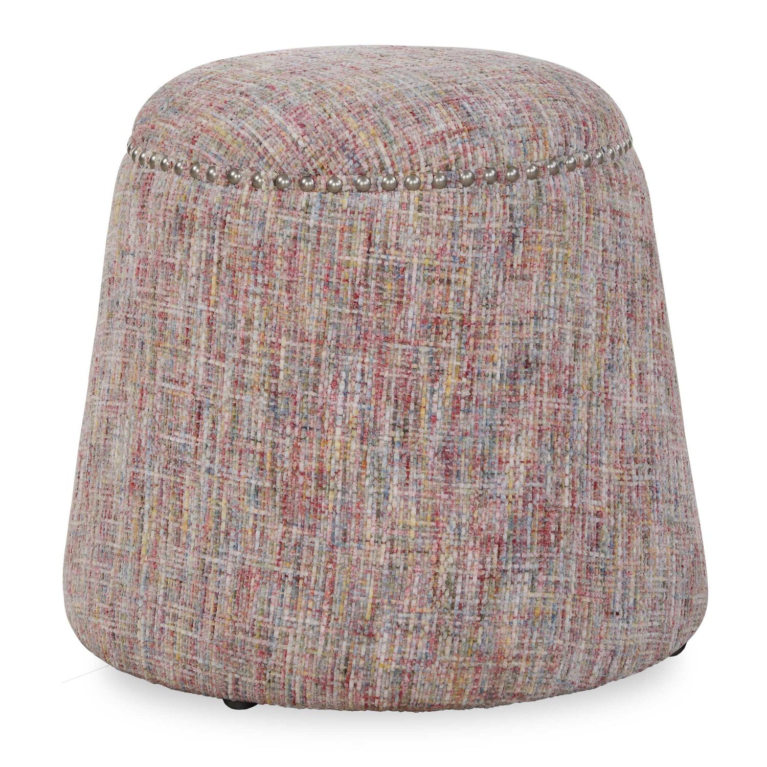 UTTERMOST Gumdrop Confetti Chenille Ottoman - Benches, Ottoman, Stools