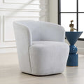 UTTERMOST Mist Barrel Swivel Chair - Lounge