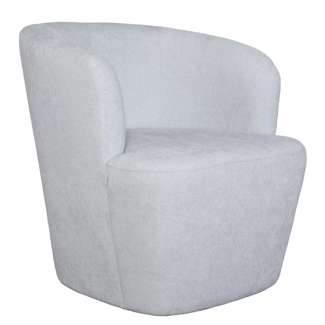 UTTERMOST Mist Barrel Swivel Chair - Lounge