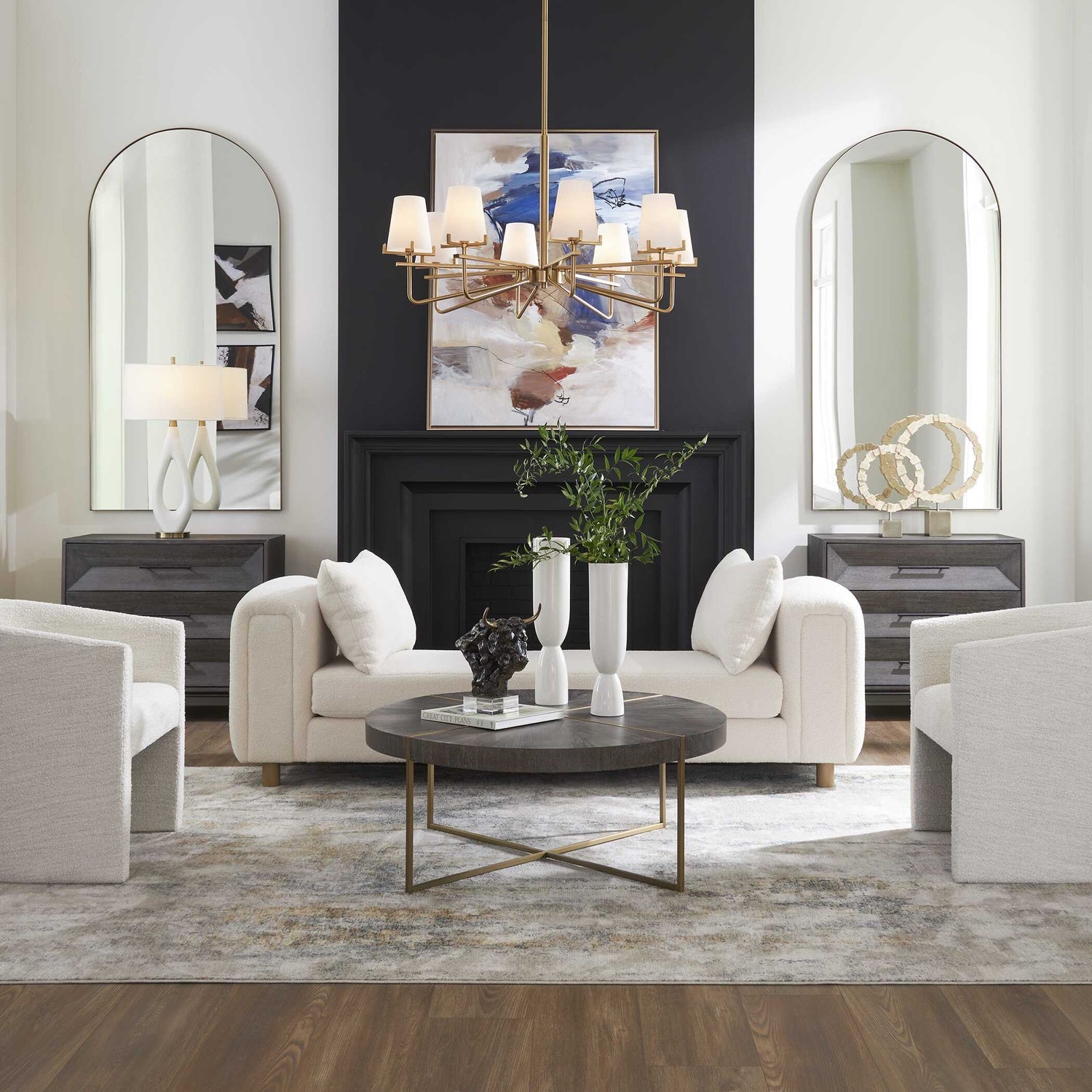 UTTERMOST REPOSE BENCH - Benches, Ottoman, Stools