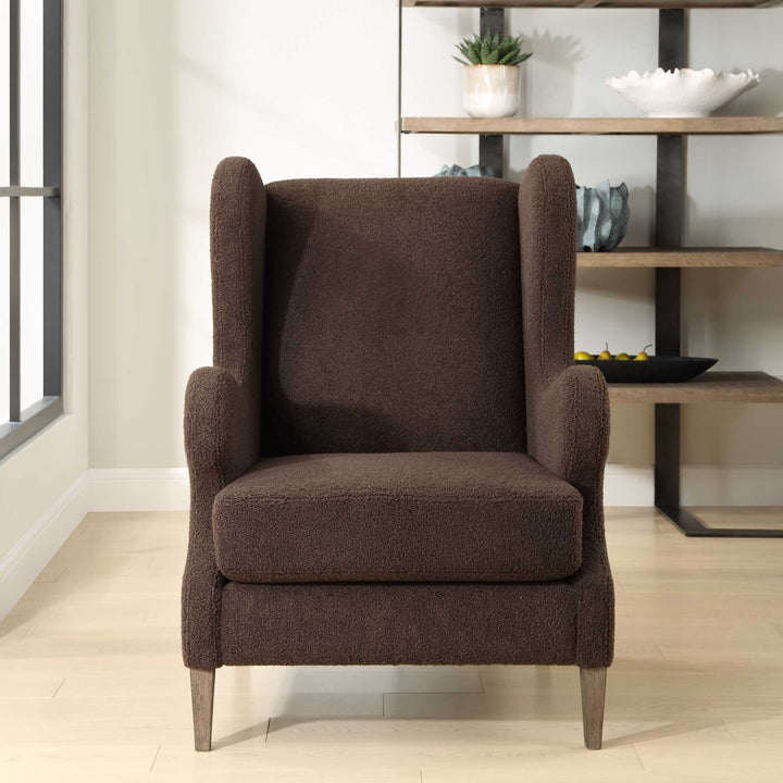 UTTERMOST SERPENTINE FABRIC ACCENT CHAIR - Lounge