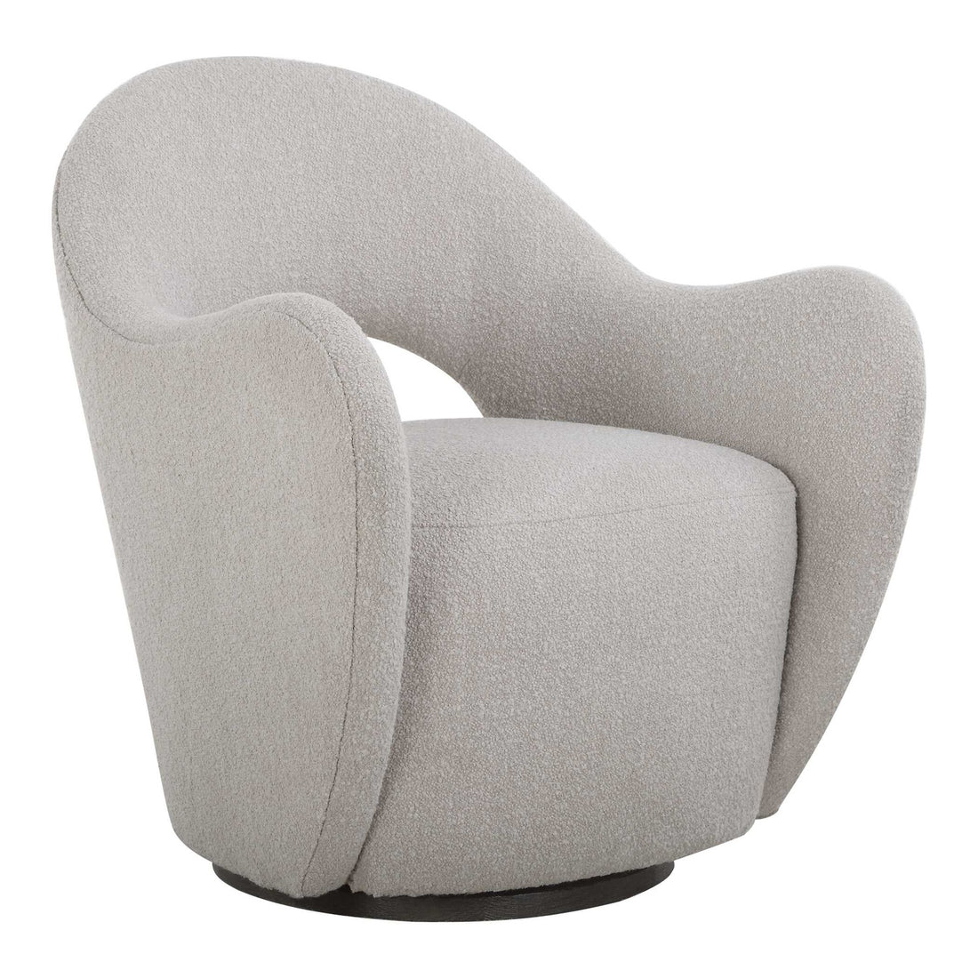 UTTERMOST Wander Fabric Swivel Chair - Lounge