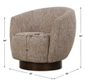 UTTERMOST DUNES FABRIC SWIVEL CHAIR - Lounge