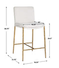 UTTERMOST ASCEND COUNTER STOOL - Benches, Ottoman, Stools
