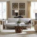 UTTERMOST FREEFALL CERUSE SOFA - Sofa