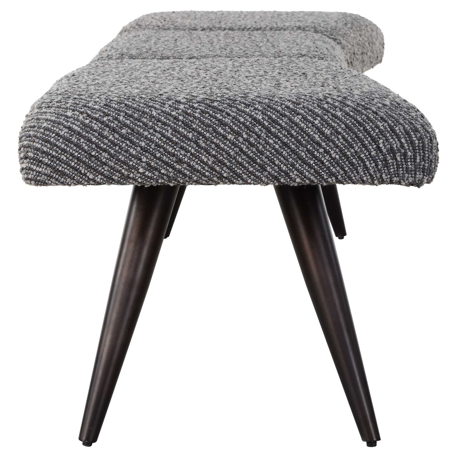 UTTERMOST Bowtie Fabric Bench - Benches, Ottoman, Stools