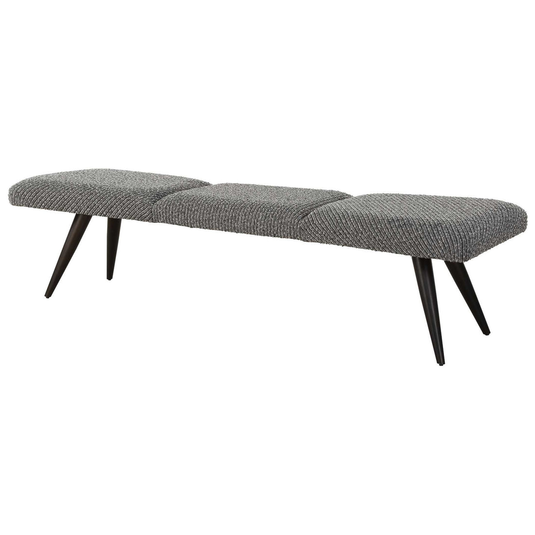 UTTERMOST Bowtie Fabric Bench - Benches, Ottoman, Stools