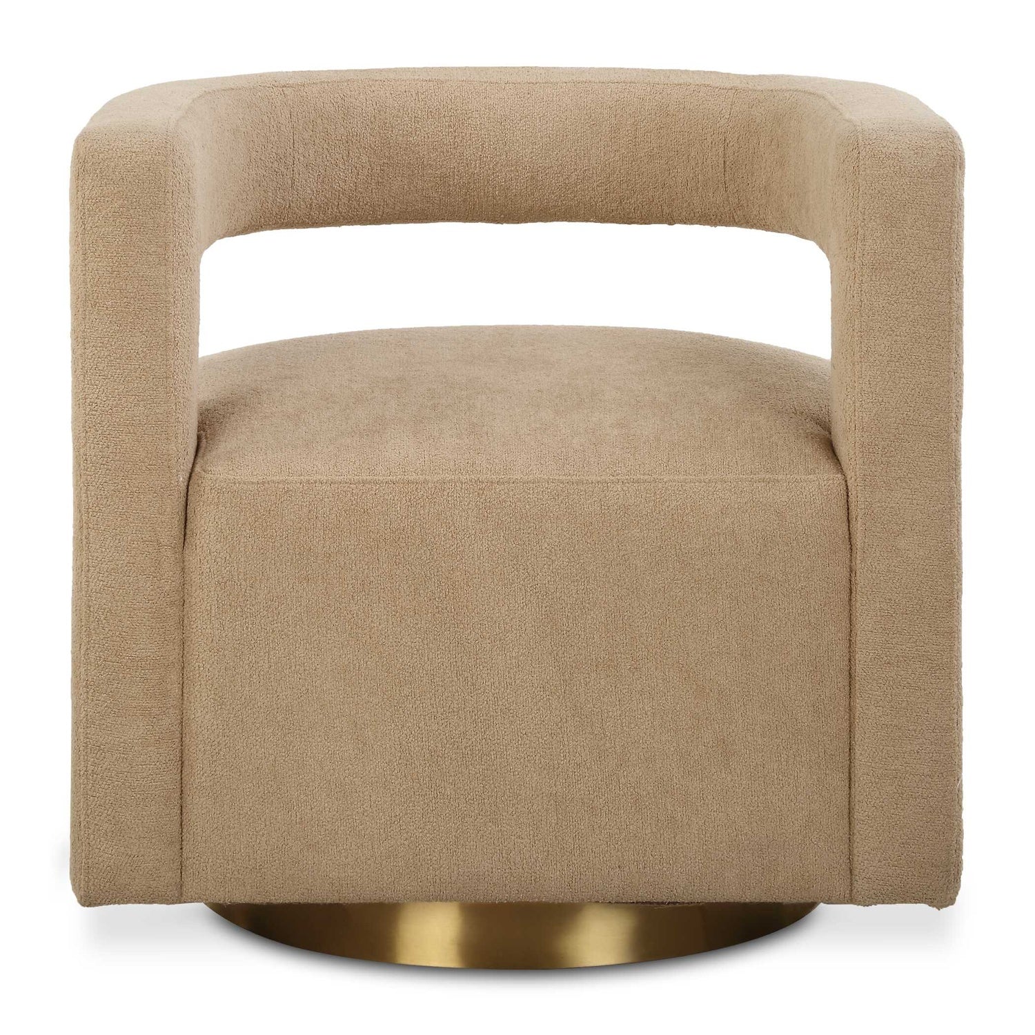 UTTERMOST Grounded Modern Swivel Chair - Lounge