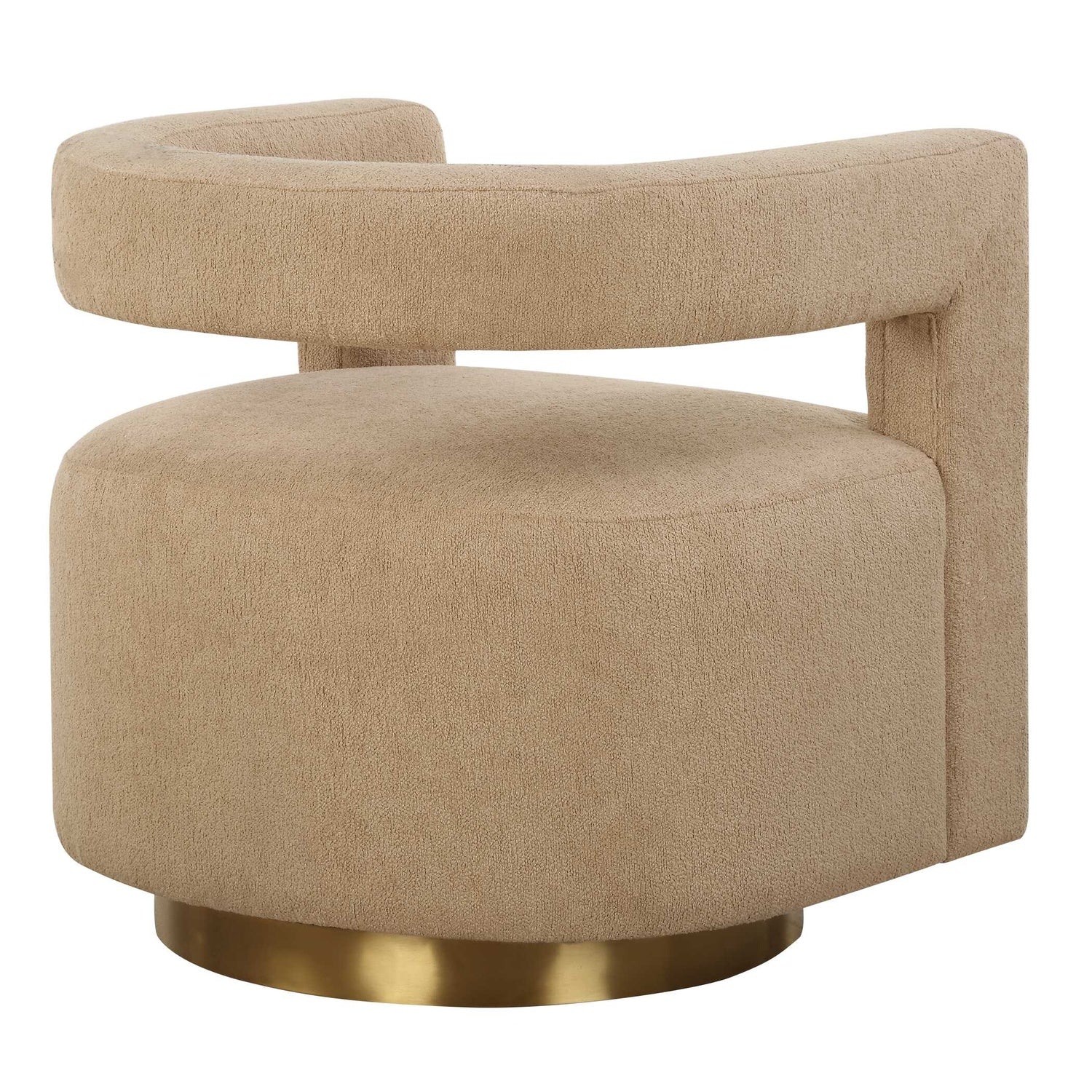 UTTERMOST GROUNDED MODERN SWIVEL CHAIR - Lounge