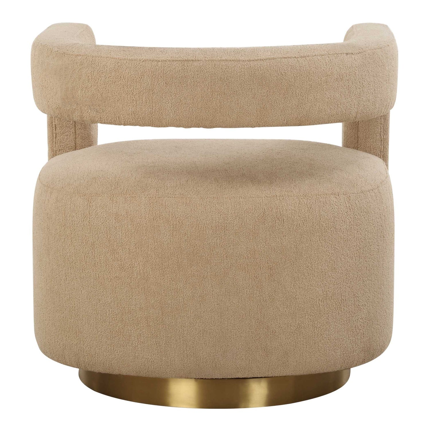 UTTERMOST Grounded Modern Swivel Chair - Lounge