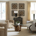 UTTERMOST GROUNDED MODERN SWIVEL CHAIR - Lounge