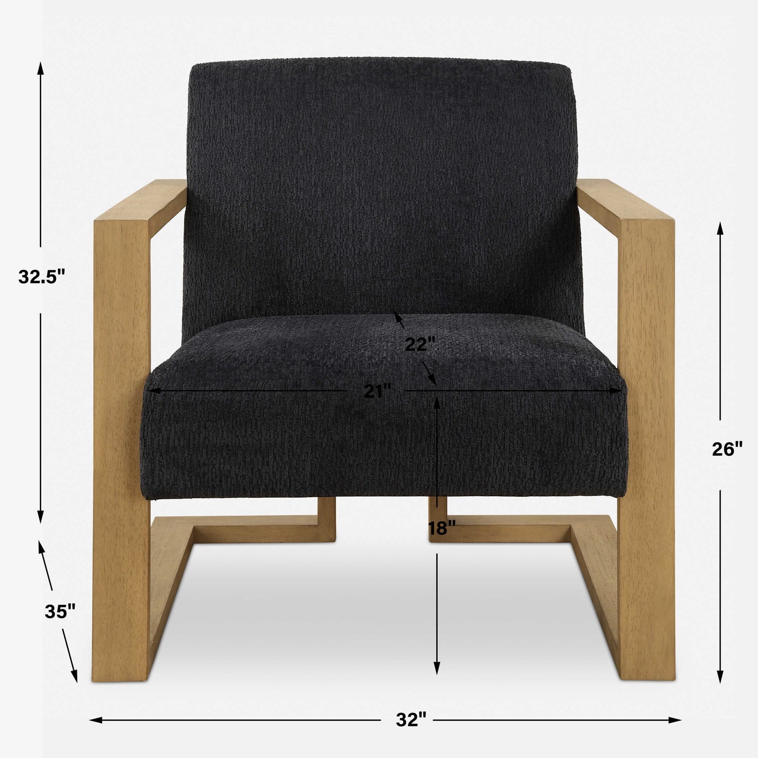 UTTERMOST Suspend Modern Accent Chair - Lounge