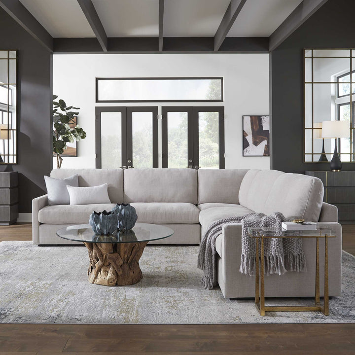 UTTERMOST REFUGE ARMLESS SAND SOFA - Sofa