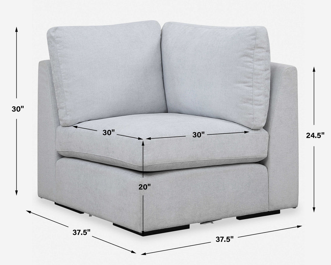 UTTERMOST REFUGE CLOUD CORNER SOFA - Sofa