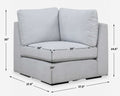 UTTERMOST REFUGE CLOUD CORNER SOFA - Sofa