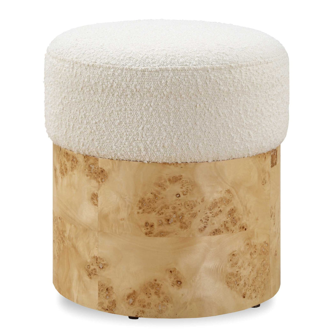 UTTERMOST Swirls Poplar Ottoman - Benches, Ottoman, Stools