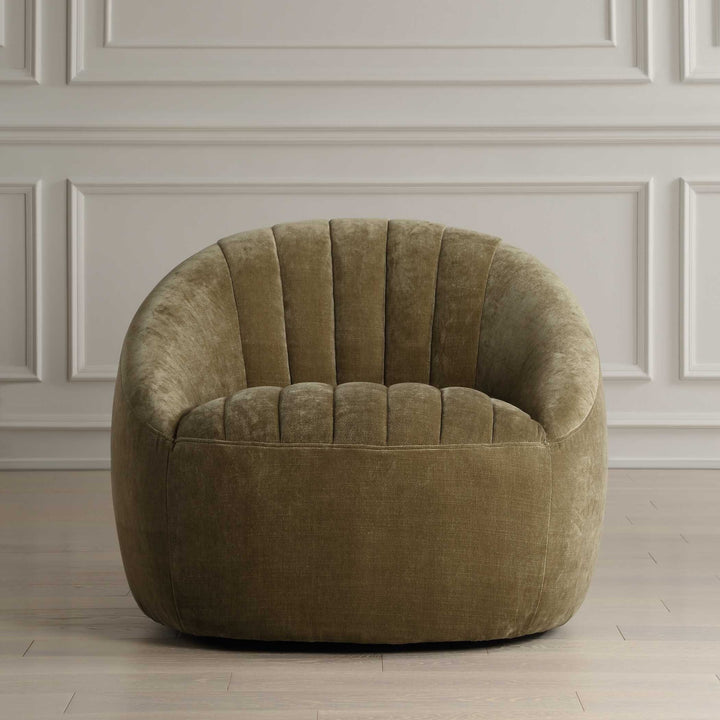 UTTERMOST NARROWS MOSS SWIVEL CHAIR - Lounge