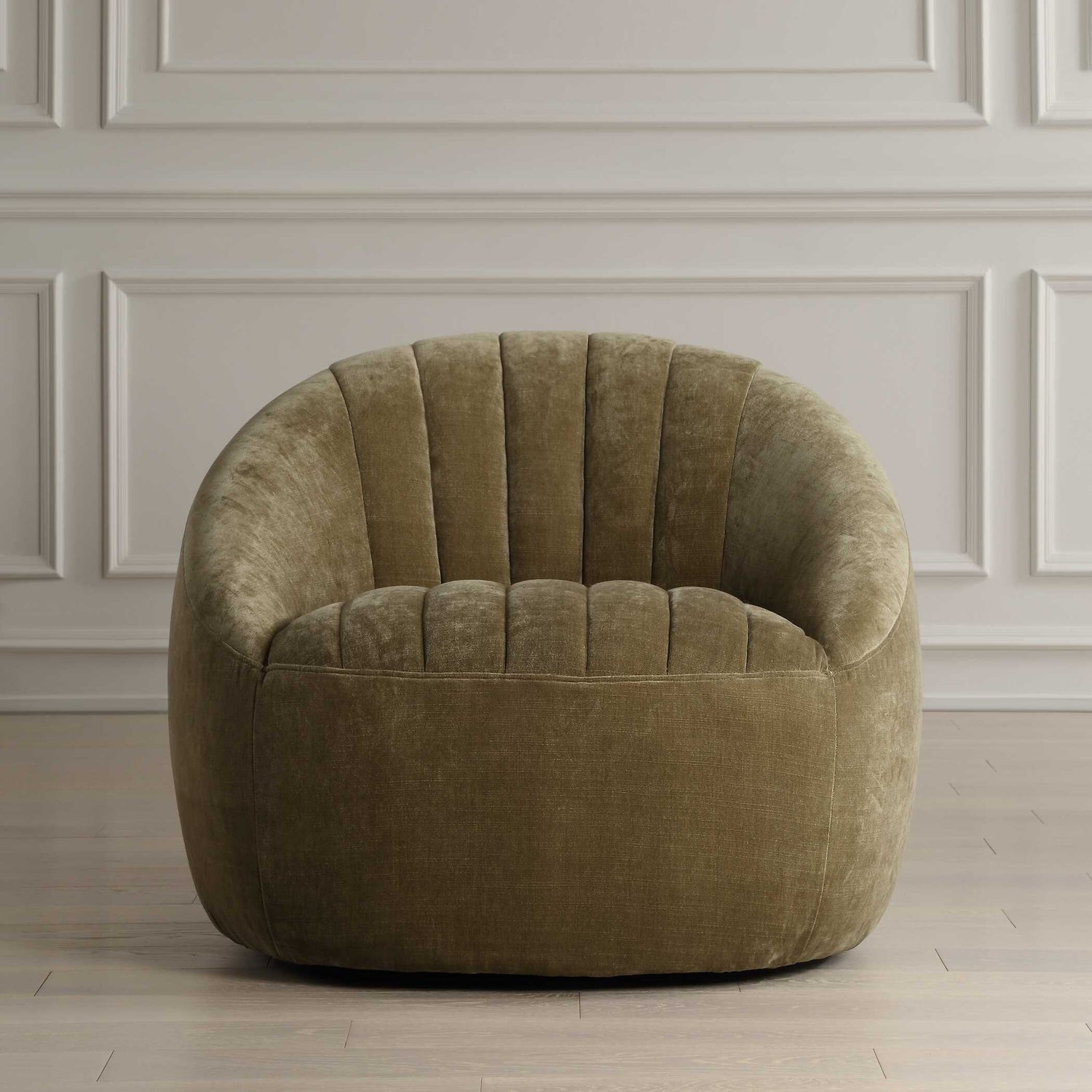 UTTERMOST Narrows Moss Swivel Chair - Lounge