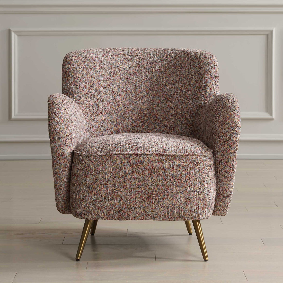 UTTERMOST Gemstone Confetti Toned Accent Chair - Lounge
