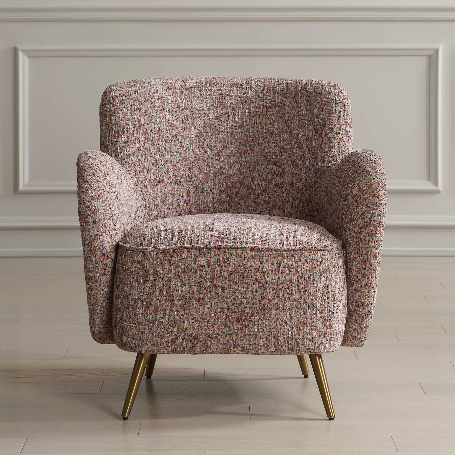 UTTERMOST Gemstone Confetti Toned Accent Chair - Lounge