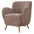 UTTERMOST Gemstone Confetti Toned Accent Chair - Lounge