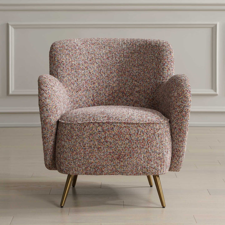 UTTERMOST GEMSTONE CONFETTI TONED ACCENT CHAIR - Lounge
