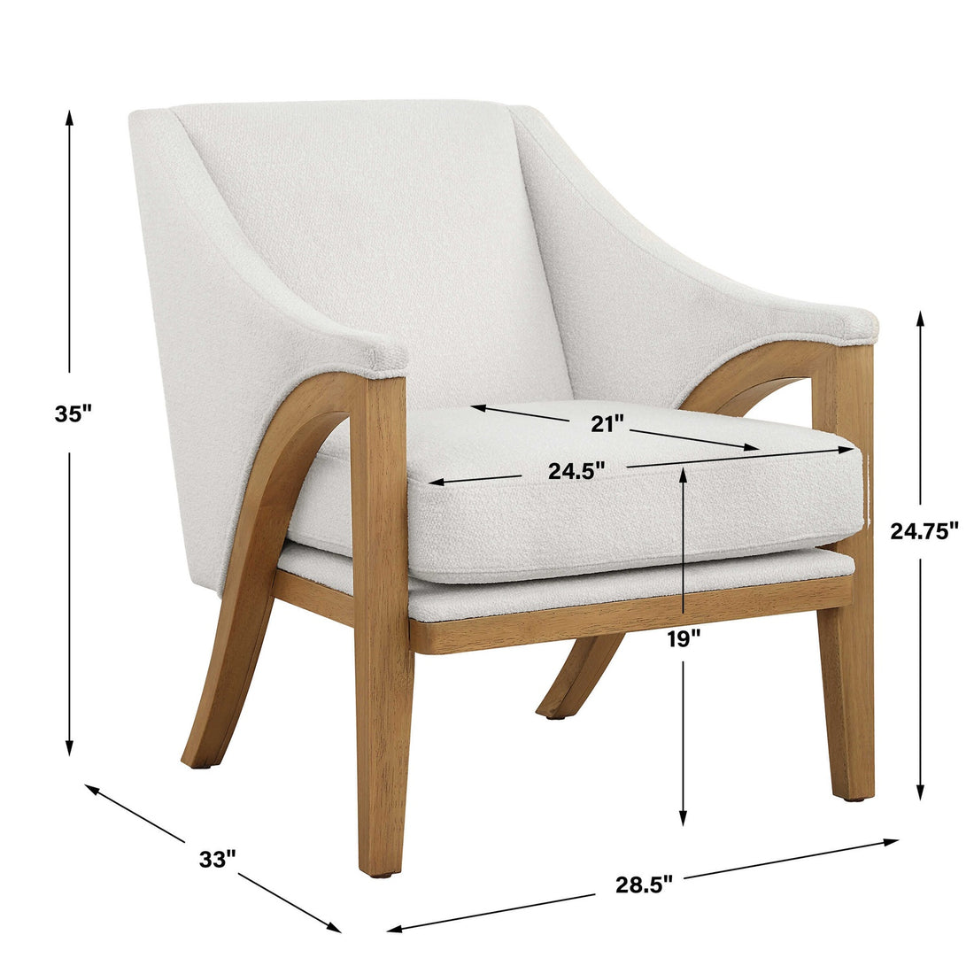 UTTERMOST EVOLVE FABRIC ACCENT CHAIR - Lounge