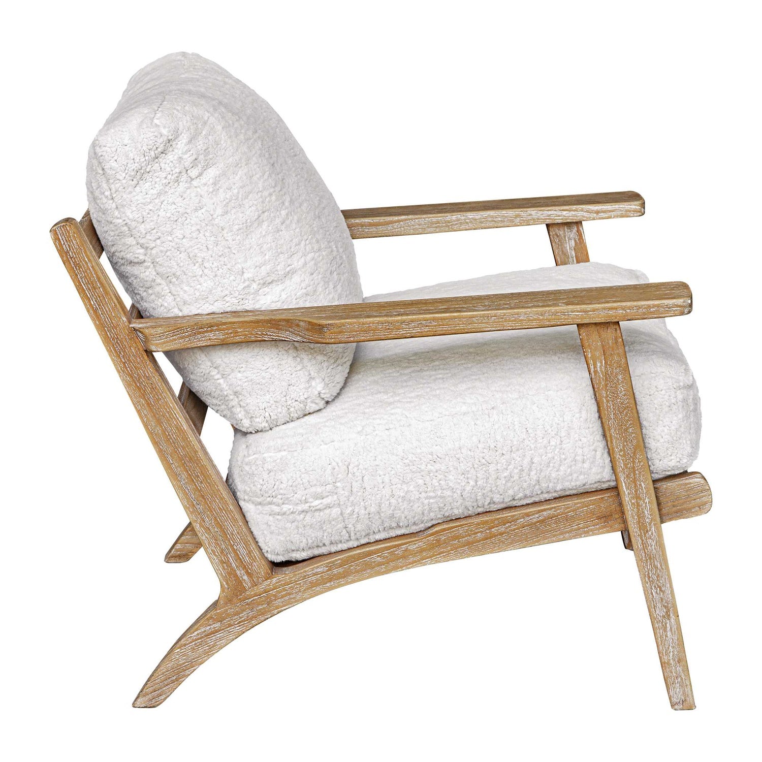 UTTERMOST LAID BACK SHEEPSKIN ACCENT CHAIR - Lounge