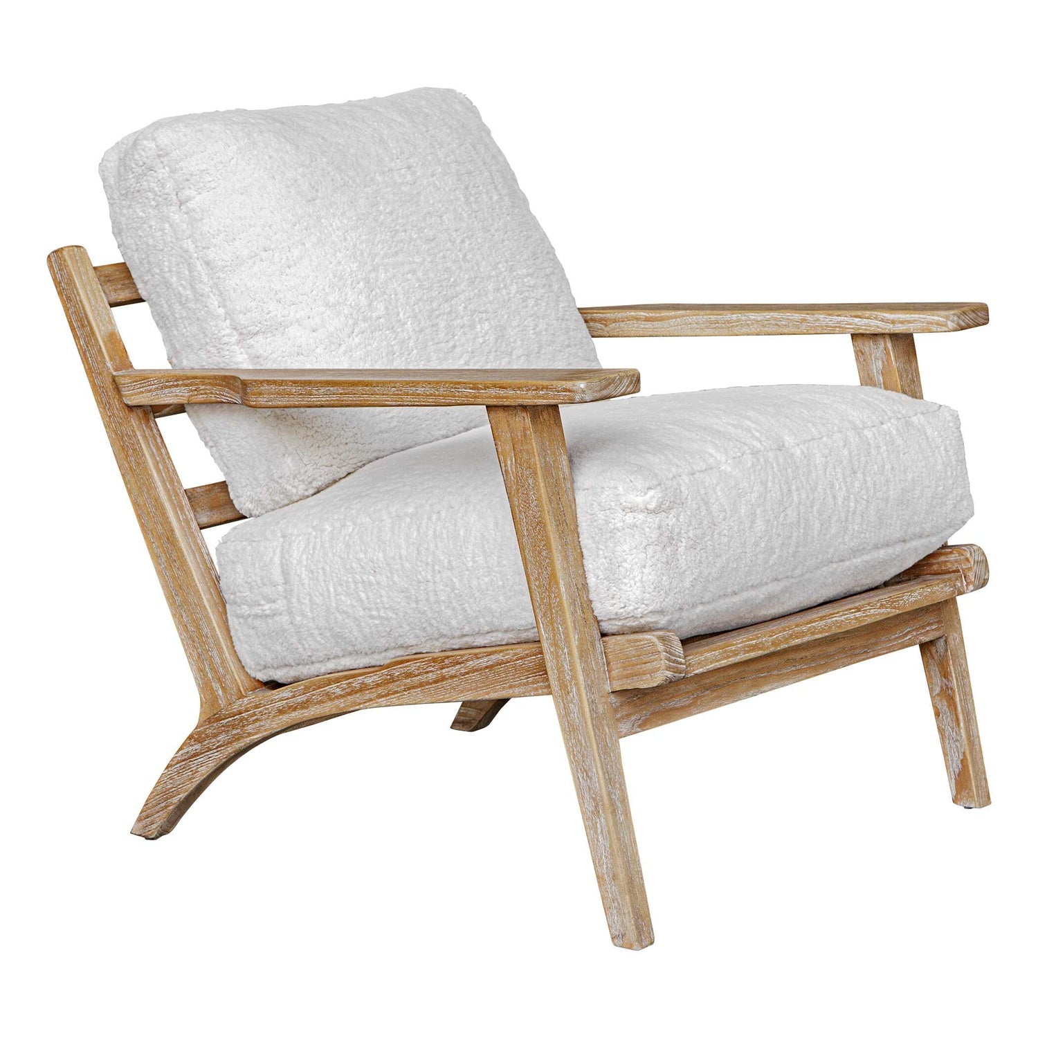 UTTERMOST LAID BACK SHEEPSKIN ACCENT CHAIR - Lounge