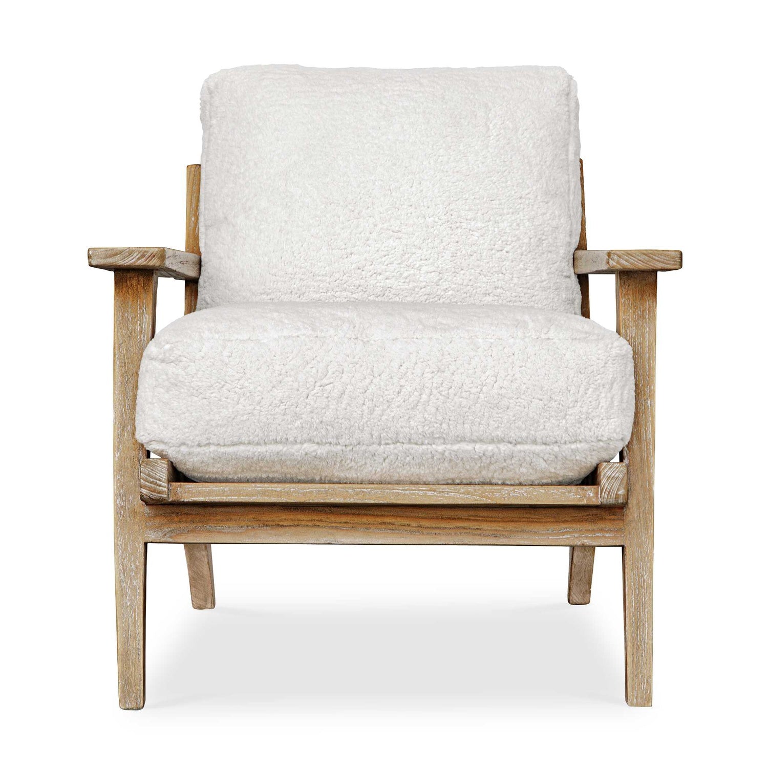 UTTERMOST Laid Back Sheepskin Accent Chair - Lounge