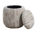 UTTERMOST DIALOGUE OTTOMAN - Benches, Ottoman, Stools