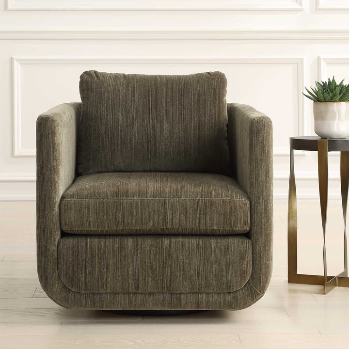 UTTERMOST ABOUND HERB SWIVEL CHAIR - Lounge