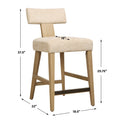 UTTERMOST Elysian Counter Stool - Benches, Ottoman, Stools