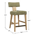 UTTERMOST ELYSIAN MOSS COUNTER STOOL - Benches, Ottoman, Stools