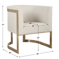 UTTERMOST Bellina Plush Barrel Chair - Lounge