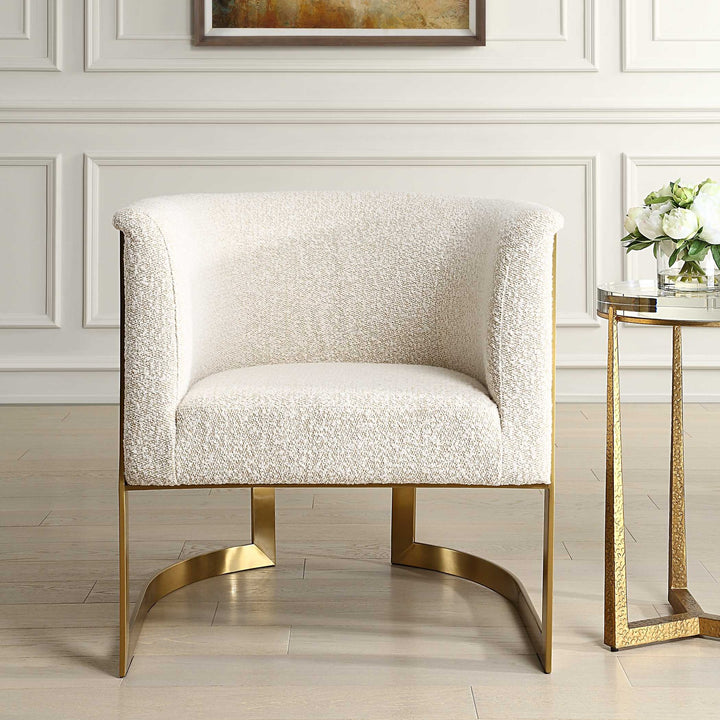 UTTERMOST BELLINA PLUSH BARREL CHAIR - Lounge