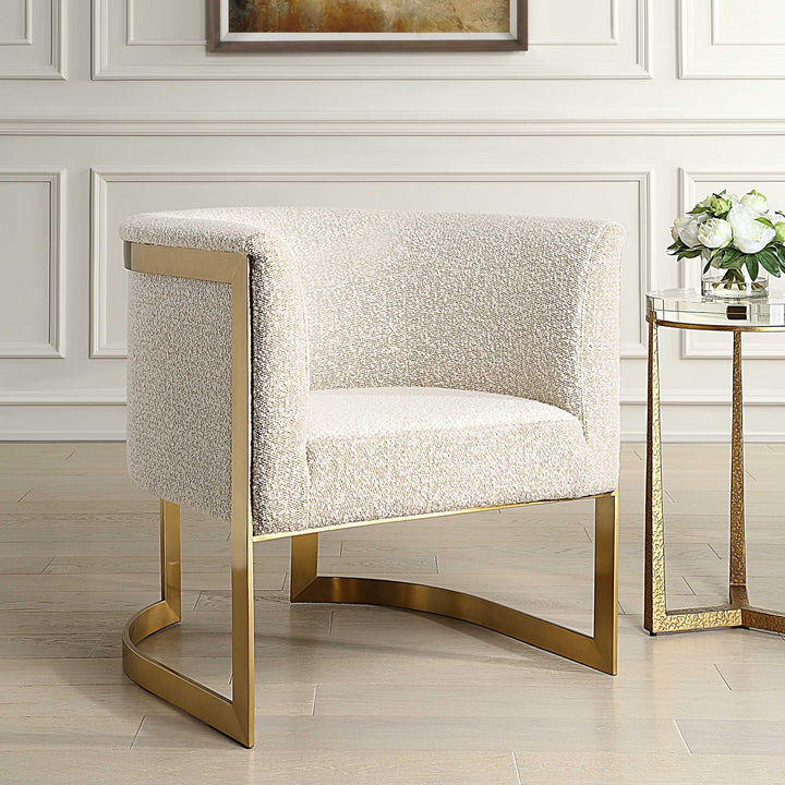 UTTERMOST Bellina Plush Barrel Chair - Lounge