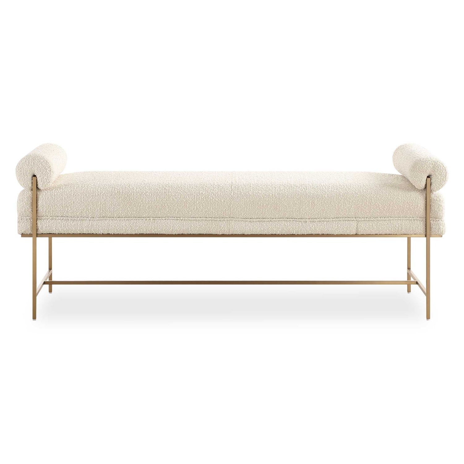 UTTERMOST BOLSTER PEARL BENCH - Benches, Ottoman, Stools