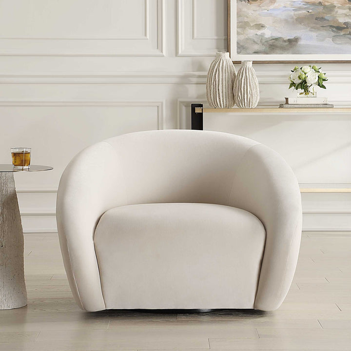 UTTERMOST DESOTO SWIVEL CHAIR - Lounge