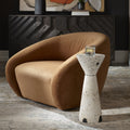 UTTERMOST DESOTO HAZELNUT SWIVEL CHAIR - Lounge