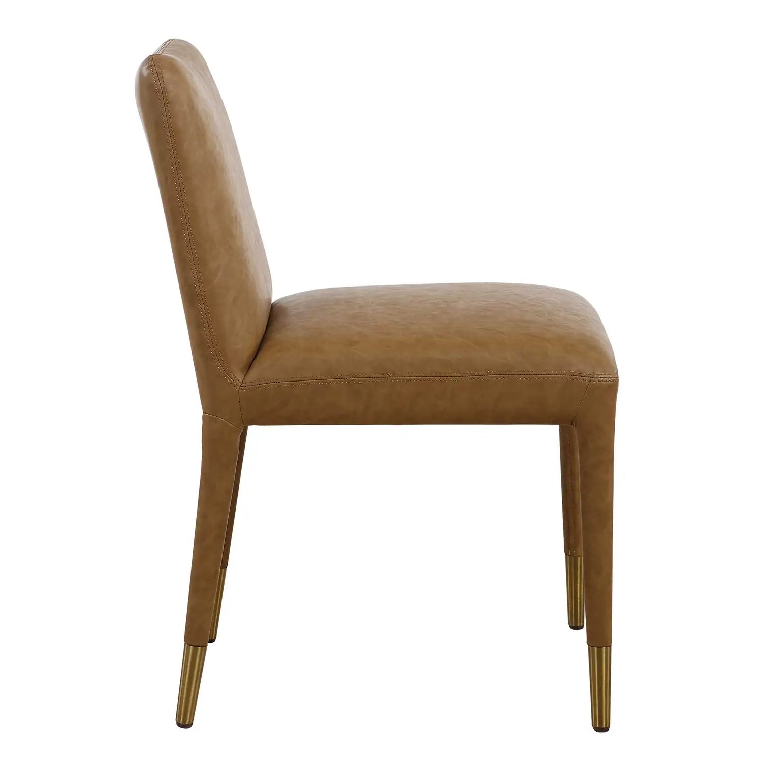 UTTERMOST Conifer Dining Chair Camel Set Of 2 - Dining Chairs