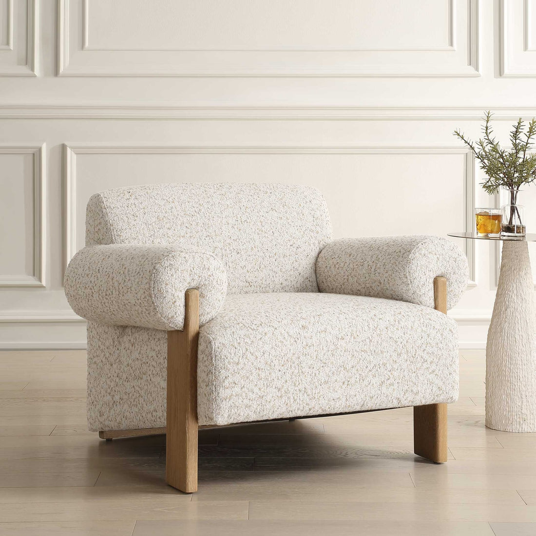UTTERMOST Juncture Upholstered Accent Chair - Lounge