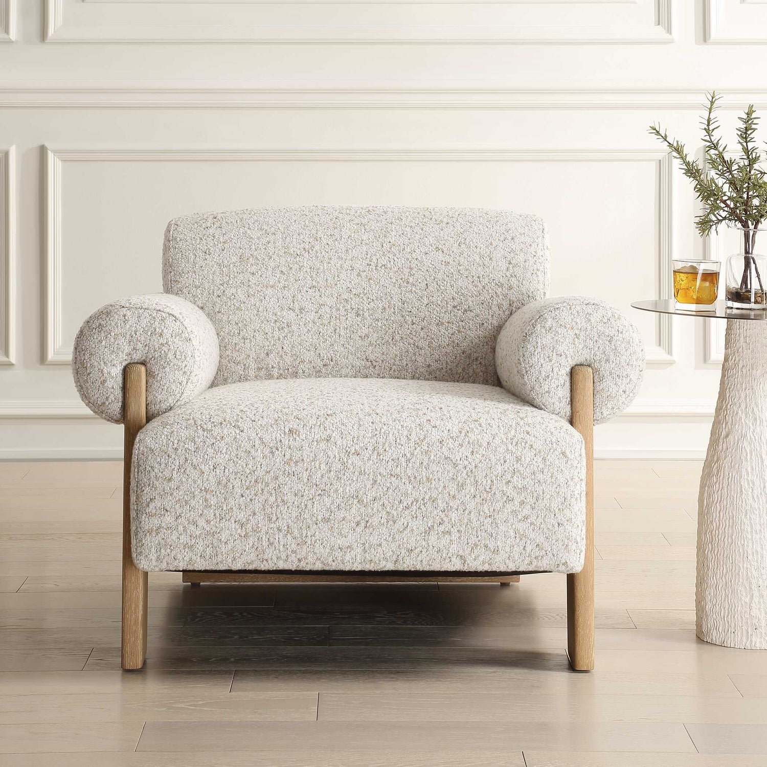 UTTERMOST JUNCTURE UPHOLSTERED ACCENT CHAIR - Lounge