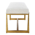 UTTERMOST MIDAS ANTIQUE BENCH - Benches, Ottoman, Stools