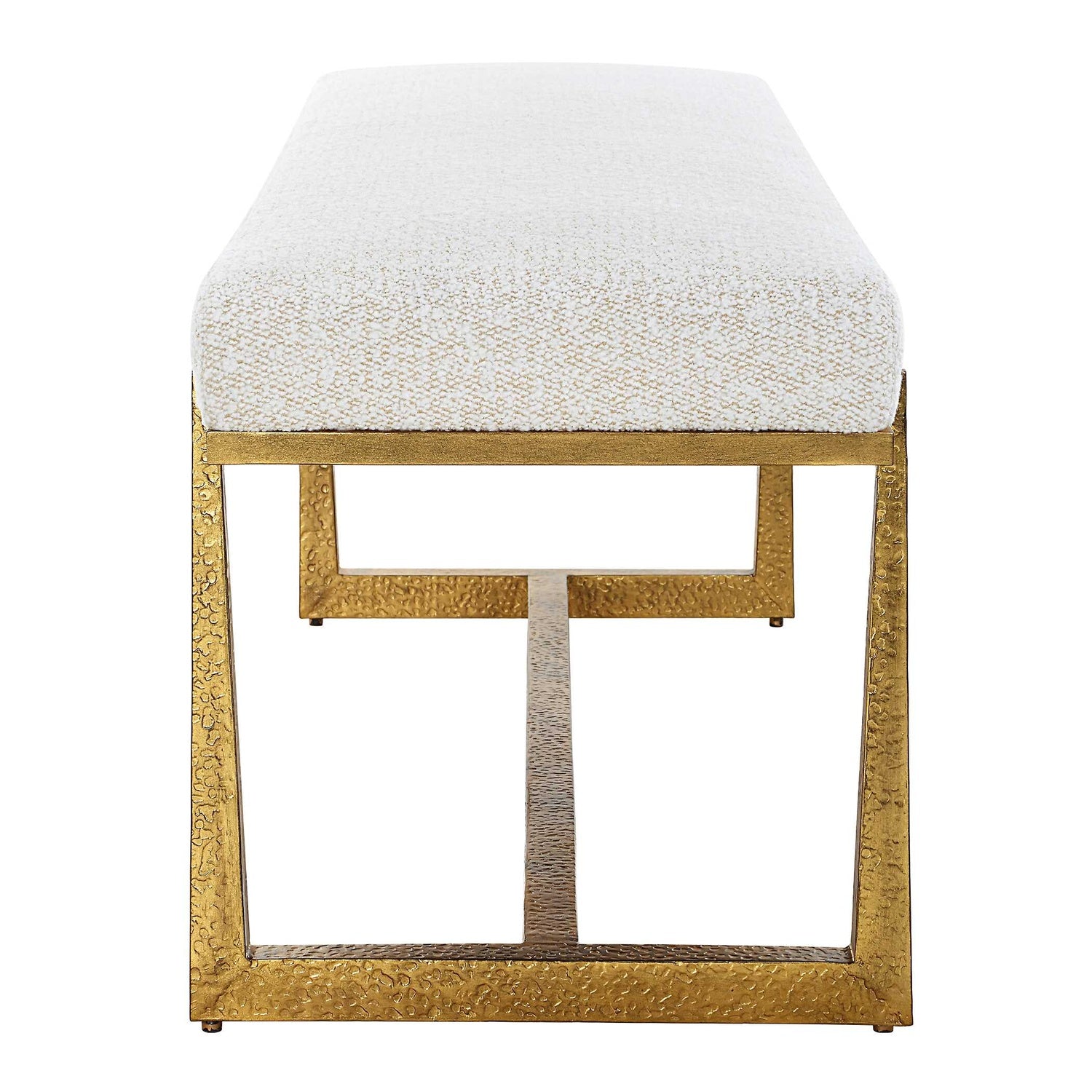 UTTERMOST MIDAS ANTIQUE BENCH - Benches, Ottoman, Stools